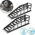 Produktbild: STAHLWERK Auffahrrampe GT-14 ST 2er Set mit 2 Tonnen Tragkraft Auffahrbock