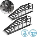 Produktbild: STAHLWERK Auffahrrampe 2er Set 2 t Auffahrbock Auto Rampe Pkw Bock Wagenheber