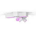 Produktbild: Philips Hue White and Color Ambiance Centris Cross Spot 3flg. 2810lm - Weiß (+GRATIS Hombli Lichterkette)
