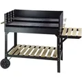 Produktbild: Dema - Grillwagen Almeria 148x63x90cm Holzkohle bbq fahrbar mit 2 verstellbaren Rosten