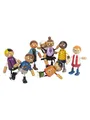 Produktbild: Small Foot Wooden Flexible Doll Family with Baby 8 pcs.