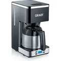 Produktbild: Graef Fk 512 Kaffeemaschine mit Thermoskanne 1l Schwarz 1l 900W 140358 - Schwarz/Silber