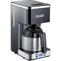 Produktbild: Graef FK 512 Kaffeemaschine Schwarz Fassungsvermögen Tassen=8 Isolierkanne, Timerfunktion, Display