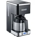 Produktbild: Graef Fk 512 Kaffeemaschine Schwarz  Fassungsvermögen Tassen=8 Isolierkanne, Timerfunktion, Display