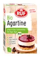 Produktbild: RUF Bio Agartine Pulver, pflanzlicher Gelatine-Ersatz, ohne tierische Gelatine, gut löslich für kalte und heiße Massen, glutenfrei und vegan, 2x15g