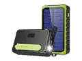 Produktbild: DENVER PSO-10012 Solar Powerbank mit Handkurbel-Dynamo,