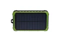Produktbild: Denver PSO-10012 Solar Powerbank PSO-10012 10 mAh (Eingang 5 V, Ausgänge 2× 5 V/2 A V, 4 St), Dual USB-Out (je 5 V/2 A), Solarpanel oben, Handkurbel