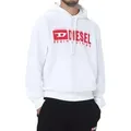 Produktbild: Diesel Kapuzensweatshirt Regular Fit Hoodie - S-GINN-HOOD-L5 100 weiß XL (52)