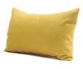 Produktbild: Gözze - Kissen Capri, Dekokissen in Feincord-Optik, Weiches Sofakissen mit Füllung, 100% Polyester, 30 x 50 cm - Senf