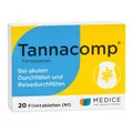 Produktbild: Tannacomp® Filmtabletten bei akutem Durchfall  · 20 St · PZN 01900332