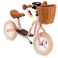 Produktbild: PUKY LR M Classic | sicheres und stylisches Laufrad | Lenker & Sattel höhenverstellbar | rutschfestes Trittbrett | für Kinder ab 2 Jahren (Retro-Rosé)