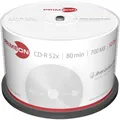 Produktbild: 50er Multipack Primeon 2761102 CD-R 80 Rohling 700 MB 50 St. Spindel Silber