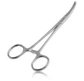 Produktbild: May Klemmen Klemme - gebogen – Länge: 16 cm – rostfreier Edelstahl