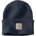 Produktbild: Carhartt Wintermütze Knit Cuffed Beanie, blau, Strickmütze, Unisex, Universalgröße