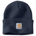Produktbild: Carhartt® A18 Rippstrickmütze, Unisex Pudel Beanie bequem und warm A18 farbig