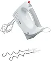 Produktbild: Bosch Handmixer MFQ3530 | 450 Watt | 5 Stufen | Turbostufe | Soft-Touch | Edelstahl Knethaken & Rührbesen | Weiß/Grau