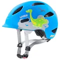 Produktbild: uvex OYO Style - Leichter Fahrradhelm für Kinder - individuelle Größenanpassung Mustern - Dino Blue matt - 50-54 cm