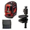 Produktbild: Einhell Kreuzlinienlaser TC-LL 2 G (selbstnivellierend, horizontale/vertikale grüne Laserlinien, digitale Wasserwaage, 1/4