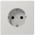 Produktbild: Jung LS1520LG Schuko-Steckdose, LS 990, LS design & LS plus, lichtgrau