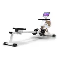 Produktbild: Rudergerät Magnet Rudermaschine Fitness Ausdauer Heimtrainer LC-Display weiß