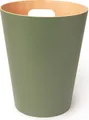Produktbild: Umbra Woodrow Abfalleimer, Abfall Eimer, Abfallkorb, Papierkorb, Holz, Natur / Tannengrün, 7.5 L, 082780-1095