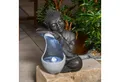 Produktbild: esotec Gartenbrunnen Solarbrunnen Buddha ruhend H=45cm + LED Wasserquelle + Akku 101330, (Komplettset)