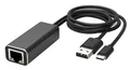 Produktbild: Ethernet Adapter 4K Stick | USB-C auf RJ45 | LAN Netzwerkadapter mit USB 2.0 ...