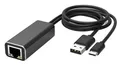 Produktbild: Ethernet Adapter 4K Stick | USBC auf RJ45 | LAN Netzwerkadapter mit USB 2.0 N...