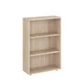 Produktbild: KOMTO Regal 60 cm breit Sonoma Eiche - Bücherregal mit 3 Ebenen und Höhenverstellbare Regale, Standregal, Aufbewahrungsregal | Bookshelf Lumo 60 x 90 x 24 cm (BxHxT)