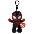 Produktbild: Ty Beanie Babies Clip Marvel Kuscheltier Spiderman Miles Morales 12 cm