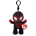 Produktbild: Ty Plüsch Spielzeug, 12cm Beanie Babies Schlüsselanhänger Clip Marvel ((Miles Morales))