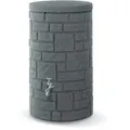 Produktbild: Prosperplast Regentonne Arves Arcado, 230 Liter, 60 x 60 x 105cm (B/T/H), grau