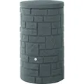 Produktbild: Regentonne 230 Liter Wassertonne Regenfass Wasserfass Regenwassertank Steinoptik