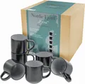 Produktbild: CreaTable Becher Nordic Fjord, 6-tlg., Steinzeug, Kaffeebecher, Tassen Set, 6-teilig, 285 ml