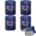 Produktbild: 80L MANNOL 2-Takt Universal API TC Motorrad Öl MN7205-20 inkl. Auslaufhahn