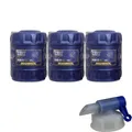 Produktbild: 60L MANNOL 2-Takt Universal API TC Motorrad Öl MN7205-20 inkl. Auslaufhahn