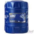 Produktbild: 20 Liter MANNOL 2-Takt UNIVERSALl MISCHÖL MINERALISCH / 2T ÖLl