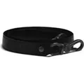 Produktbild: Ledergurt mit Karabiner Hudson Black