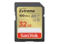 Produktbild: Sandisk SANDISK Extreme 32 GB SDHC Speicherkarte 2022 (bis zu 100MB/s, Cl10... Micro SD-Karte