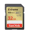 Produktbild: SanDisk Extreme SDHC UHS-I Memory Card 32GB, 100MB/s, SDSDXVT-032G-GNCIN