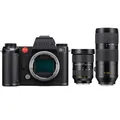 Produktbild: Leica 10672 SL3-S Vario + 24-70 mm F/2,8 + 70-200 mm F/2,8 Kit | 3 Monate Capture One kostenlos 1003306727
