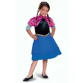 Produktbild: Disney Offizielles Standard Frozen Anna Kostüm Mädchen, Anna Kleid Eiskönigin, F