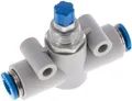 Produktbild: GR-QS-6 (193969) Drossel-Rückschlagventil Pneumatischer Anschluss 1:QS-6