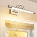 Produktbild: TYhogar LED Badezimmer Spiegel Lampen Wandleuchte Bilderleuchte Nachttischleuchten Mit Schwenkbarem Lampenkopf Zugschalter Wandleuchter Beleuchtung Fixture, 8W IP44 Wandbeleuchtung Leselampen 40cm