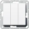 Produktbild: GIRA 283203 - 2P - Weiß - 250 V - BS EN 60669-1 - 250 V - 10 A
