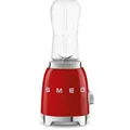 Produktbild: Smeg Standmixer PBF01RDEU 50er Retro Style, mit Trinkflasche, 300 Watt, 600 ml, rot