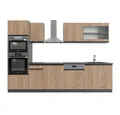 Produktbild: Vicco Küchenzeile R-Line Goldkraft Eiche/Anthrazit 300cm +Hochschrank ohne Arbeitsplatte