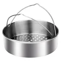 Produktbild: MPM SMILE MGS-07 Greitpuodis 7 l (Dampfkochtopf, Edelstahl, 22 x 20 cm) (MGS-07)