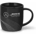 Produktbild: MERCEDES AMG PETRONAS F1 Logo-Becher Schwarz 350 ml Kaffeetasse
