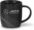 Produktbild: MERCEDES AMG PETRONAS F1 Logo-Becher Schwarz 350 ml Kaffeetasse Tasse Becher